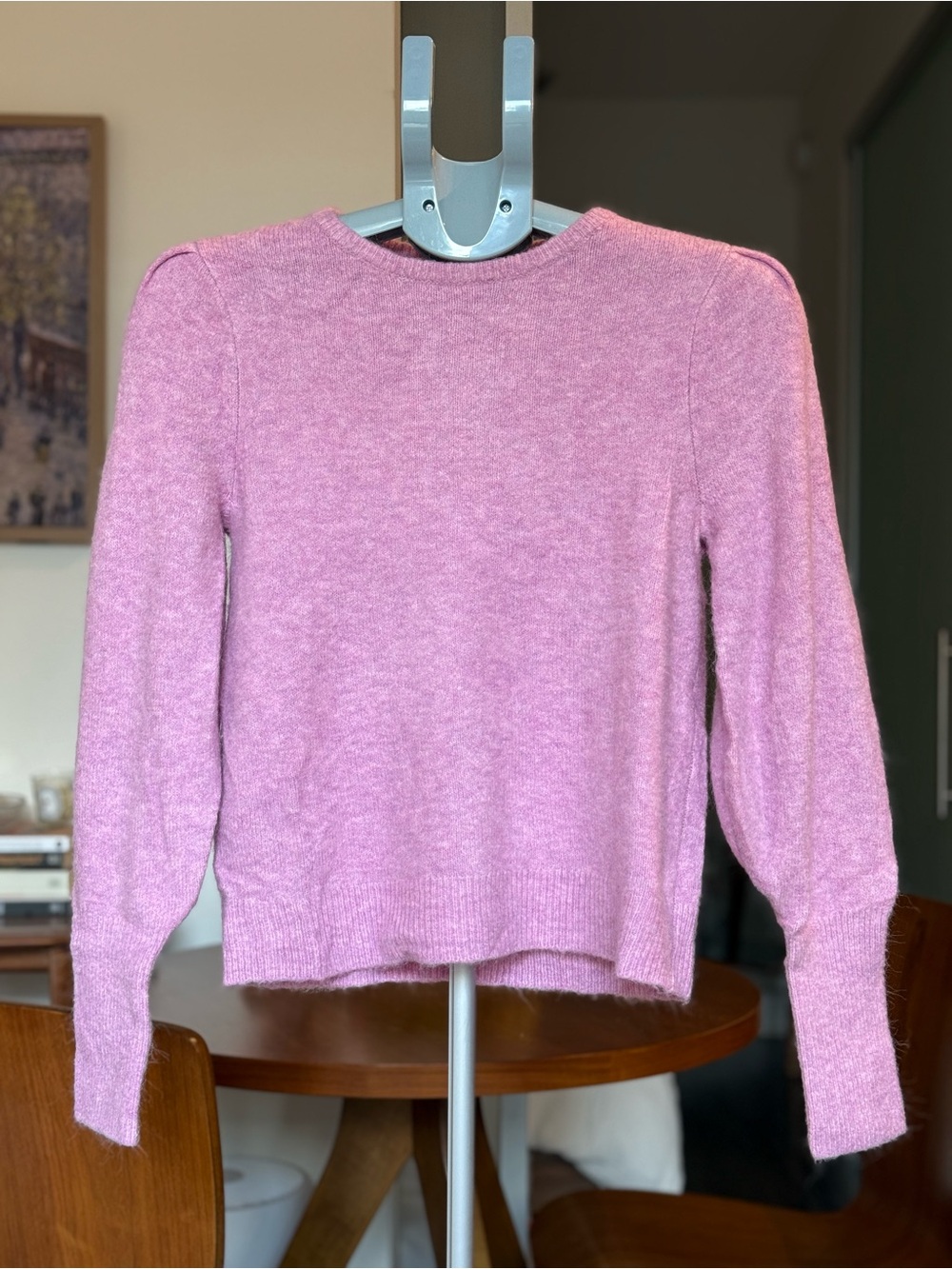 a new day - Pink Crew Neck Sweater